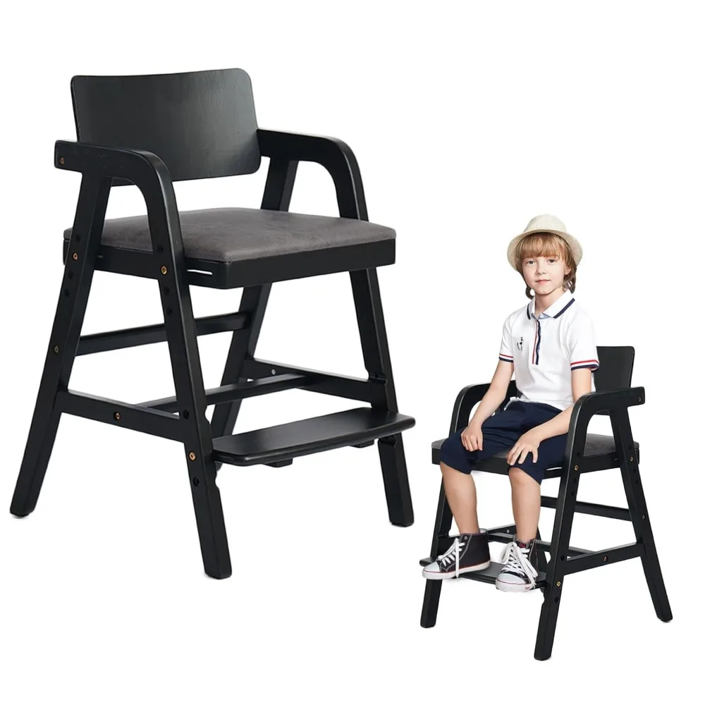 Solid Wood high Chairs for Toddlers,High Chair Grows with Kid for Dining, Study Chair for Children
Solid Wood high Chairs for Toddlers,High Chair Grows with Kid for Dining, Study Chair for Children