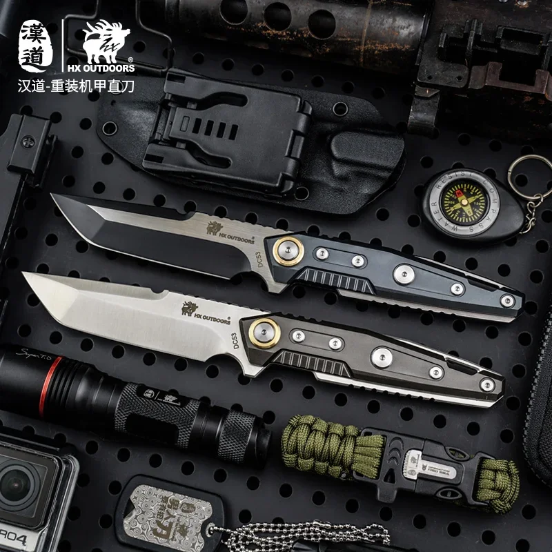 Тактический нож HX OUTDOORS, прямой, для выживания на природе, походный, портативный, EDC, сталь DC53
Тактический нож HX OUTDOORS, прямой, для выживания на природе, походный, портативный, EDC, сталь DC53