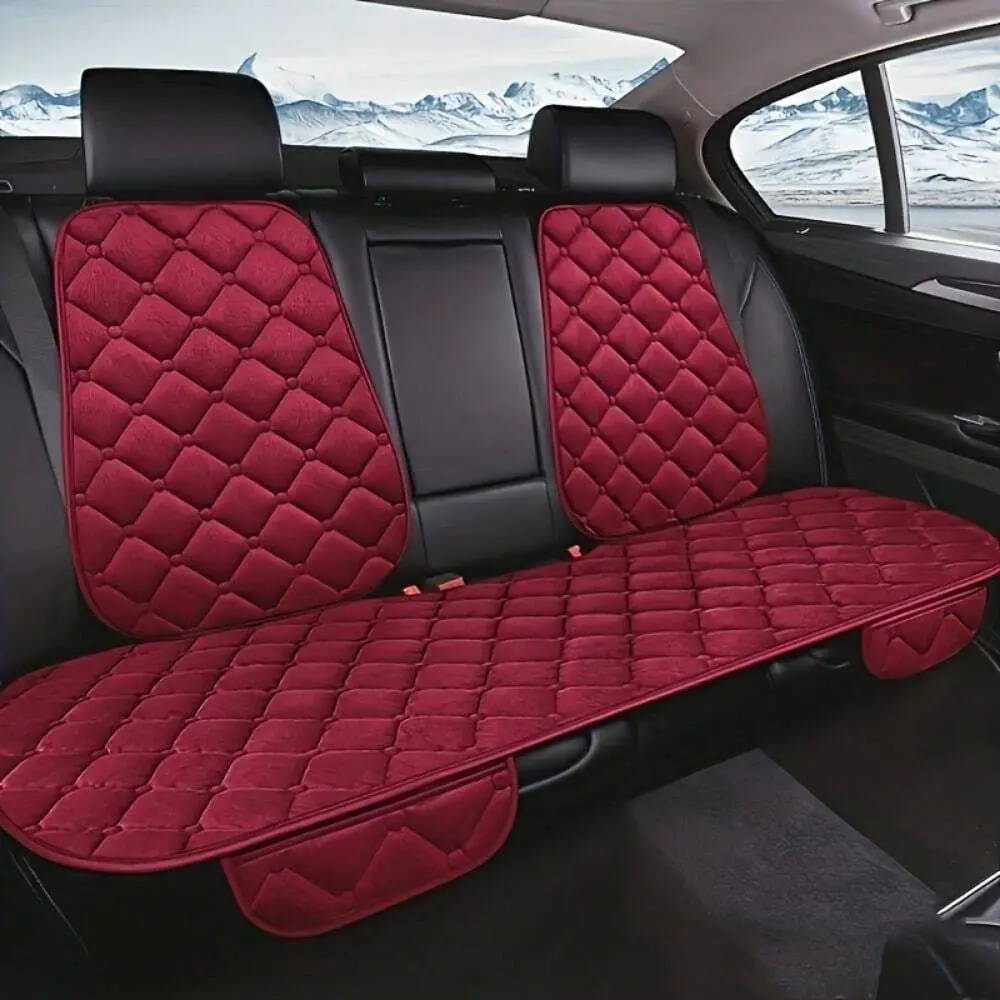 Plush Universal Car Seat Cover Plus Breathable, Soft, And Comfortable Rear Cushion Protector Mat Pad With Superior Support Fits
Plush Universal Car Seat Cover Plus Breathable, Soft, And Comfortable Rear Cushion Protector Mat Pad With Superior Support Fits