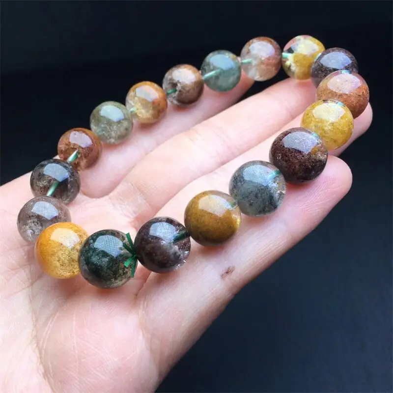 10MM Natural Colored Garden Quartz Bracelet Women Reiki Healing Strand Bangles Jewelry For Female Gift 1pcs
10MM Natural Colored Garden Quartz Bracelet Women Reiki Healing Strand Bangles Jewelry For Female Gift 1pcs