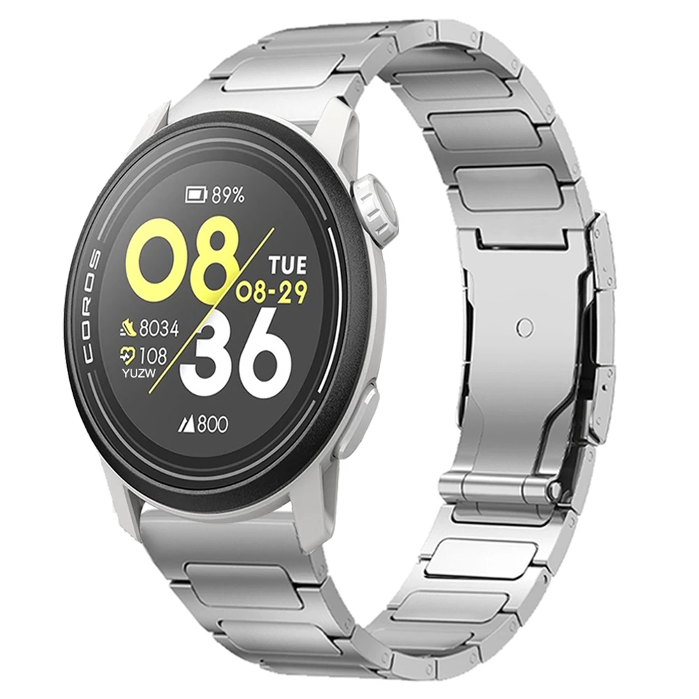 22mm Replacement Band For COROS PACE 3 Metal Bracelet Accessories For COROS APEX 2 Pro/APEX Pro 46mm Titanium alloy Watch Strap
22mm Replacement Band For COROS PACE 3 Metal Bracelet Accessories For COROS APEX 2 Pro/APEX Pro 46mm Titanium alloy Watch Strap