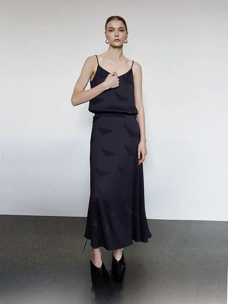 Ele Spring New Sle I2026 Crane Embroidery Tank Top And Skirt Set Women's Faion Two-Piece Suit V-Ne Svel Casua...
Ele Spring New Sle I2026 Crane Embroidery Tank Top And Skirt Set Women's Faion Two-Piece Suit V-Ne Svel Casua...