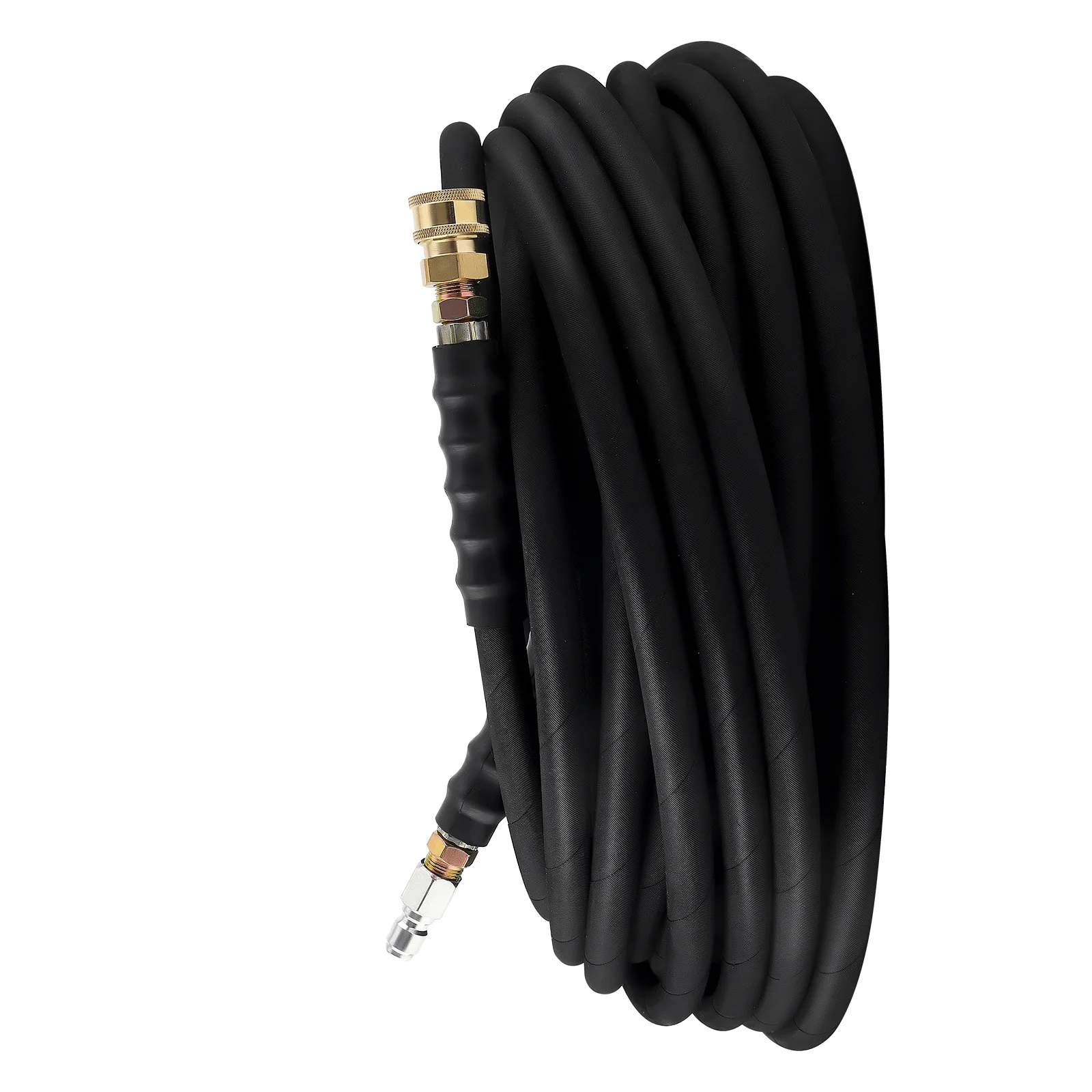 Non-Marking 2-Braid R2 HighTem Water Pressure Washer Hose 3/8" x 100ft 6000psi
Non-Marking 2-Braid R2 HighTem Water Pressure Washer Hose 3/8" x 100ft 6000psi