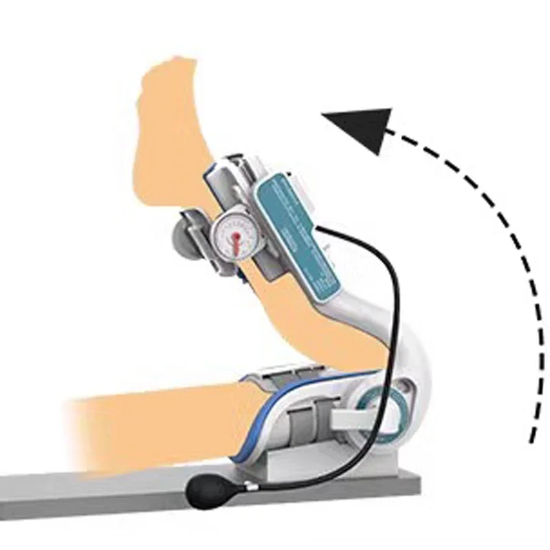 Children's knee joint training device for home flexion and extension training. Children can straighten and bend to exercise the
Children's knee joint training device for home flexion and extension training. Children can straighten and bend to exercise the