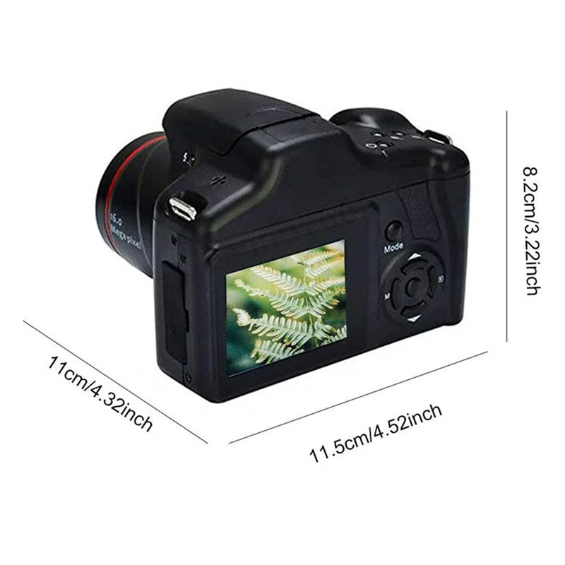 A65I! Портативная дорожная камера для видеоблогов, фотокамера с 16-кратным цифровым зумом, 1080P HD зеркальная камера с защитой от сотрясений, фотокамеры для прямой трансляции
A65I! Портативная дорожная камера для видеоблогов, фотокамера с 16-кратным цифровым зумом, 1080P HD зеркальная камера с защитой от сотрясений, фотокамеры для прямой трансляции