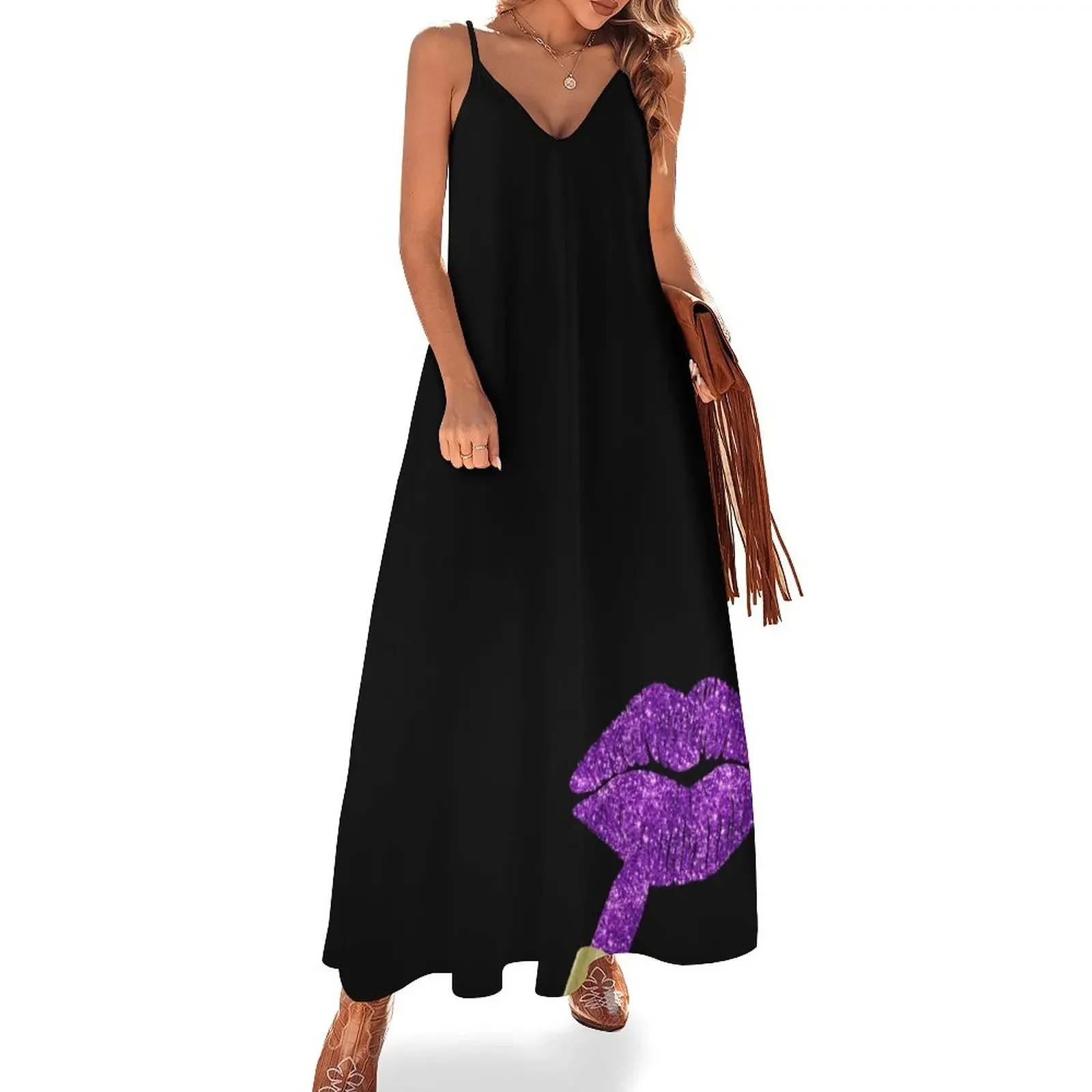 Purple lipstick on pouty lips, fashion art Sleeveless Dress summer dress womens 2025 dress for women summer
Purple lipstick on pouty lips, fashion art Sleeveless Dress summer dress womens 2025 dress for women summer