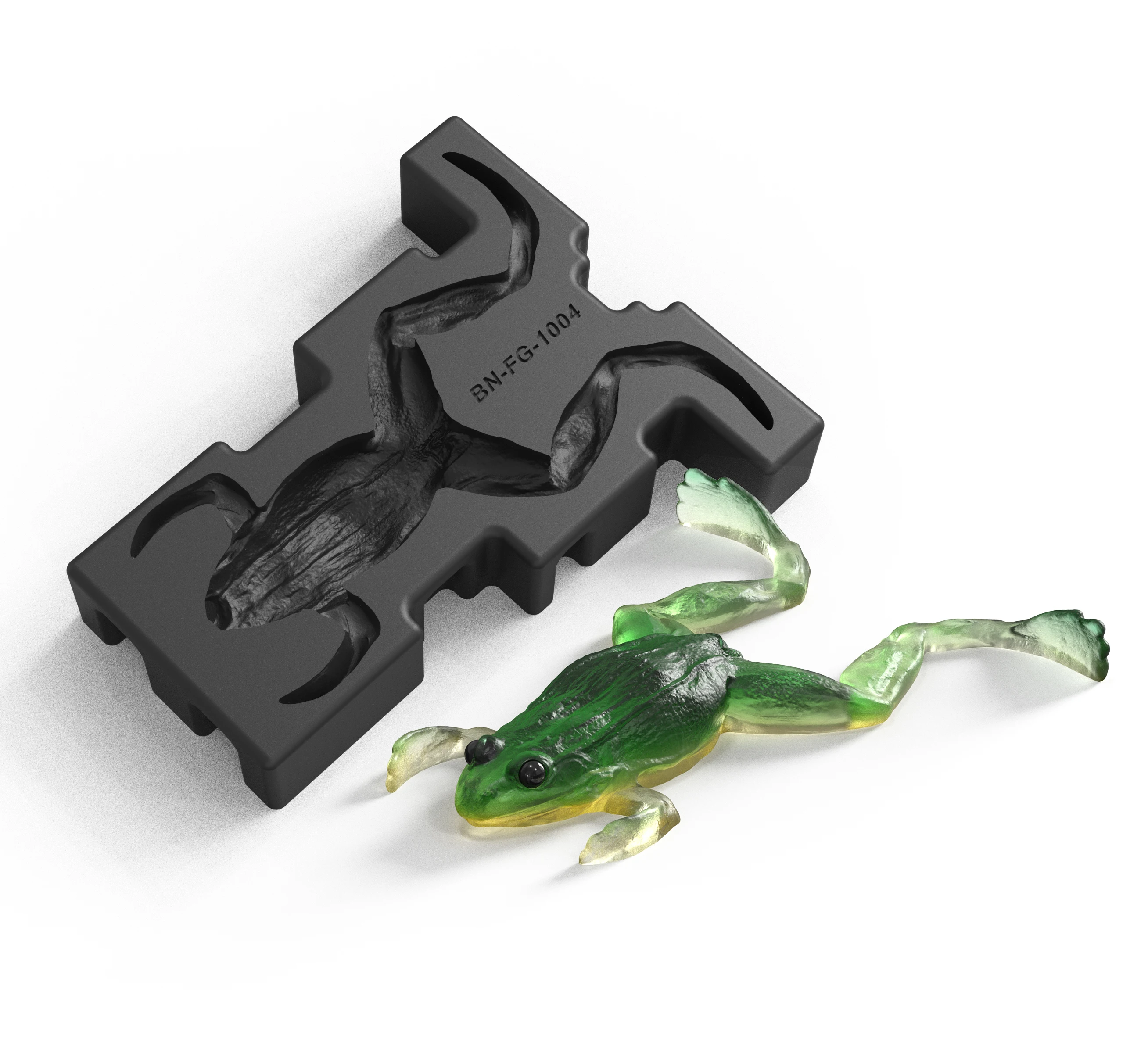 Custom Frog Lure Injection Mold Soft Plastic Fishing Lure Making Kit Aluminum Material with OEM/ODM Support
Custom Frog Lure Injection Mold Soft Plastic Fishing Lure Making Kit Aluminum Material with OEM/ODM Support