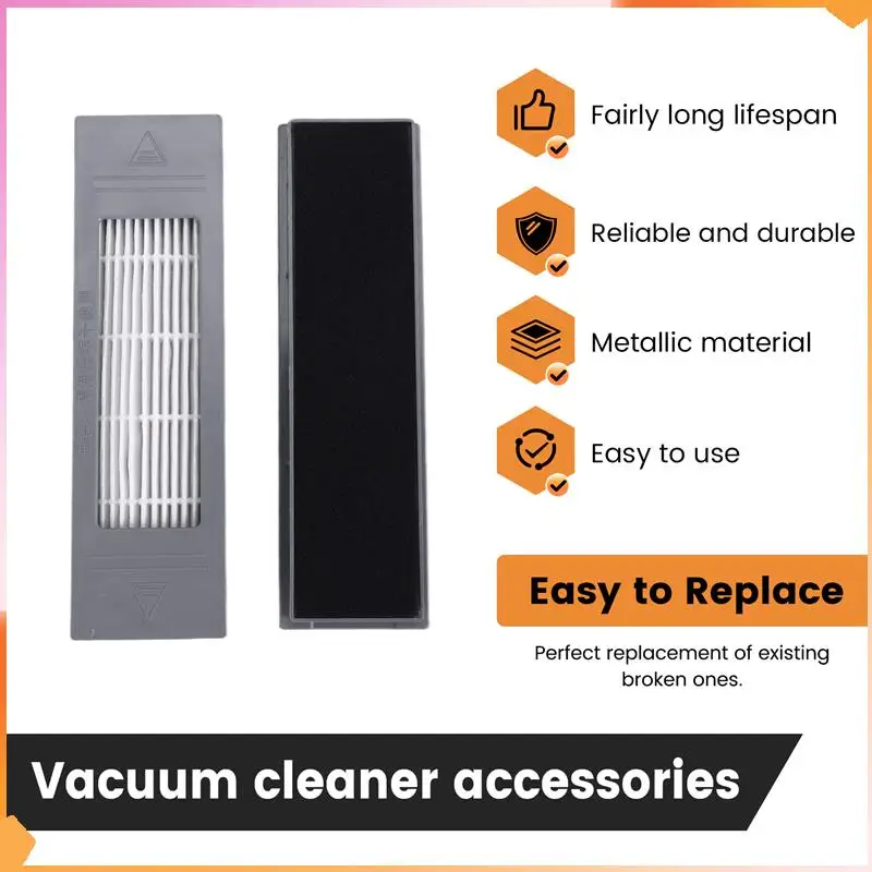 Hepa Filter Parts Replacement For ECOVACS Deebot T8 T9 T9 AIVI Robotic Vacuum Cleaner High Quality Filter Accessories
Hepa Filter Parts Replacement For ECOVACS Deebot T8 T9 T9 AIVI Robotic Vacuum Cleaner High Quality Filter Accessories