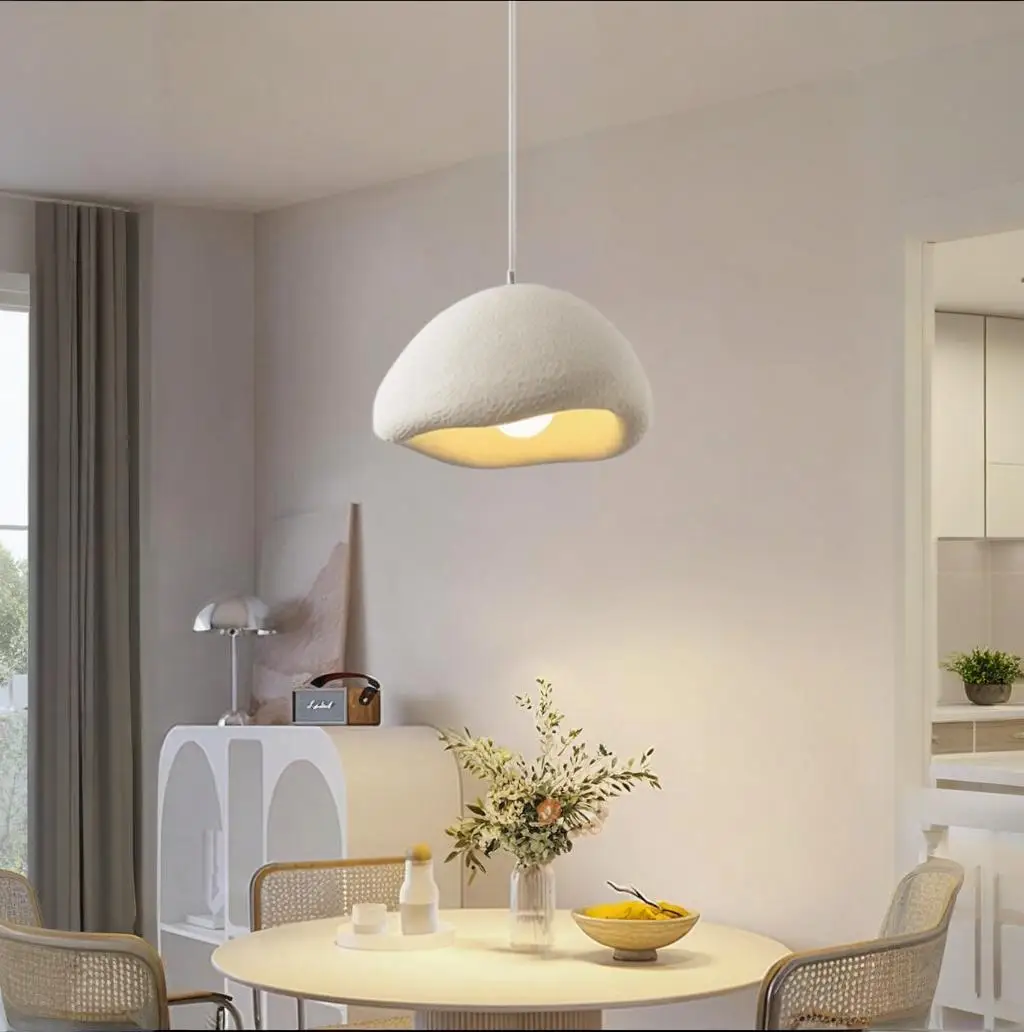 Scandinavian amazement style white premium frosted resin lampshade without bulb(recommended E26/27 light source), hanging wire
Scandinavian amazement style white premium frosted resin lampshade without bulb(recommended E26/27 light source), hanging wire