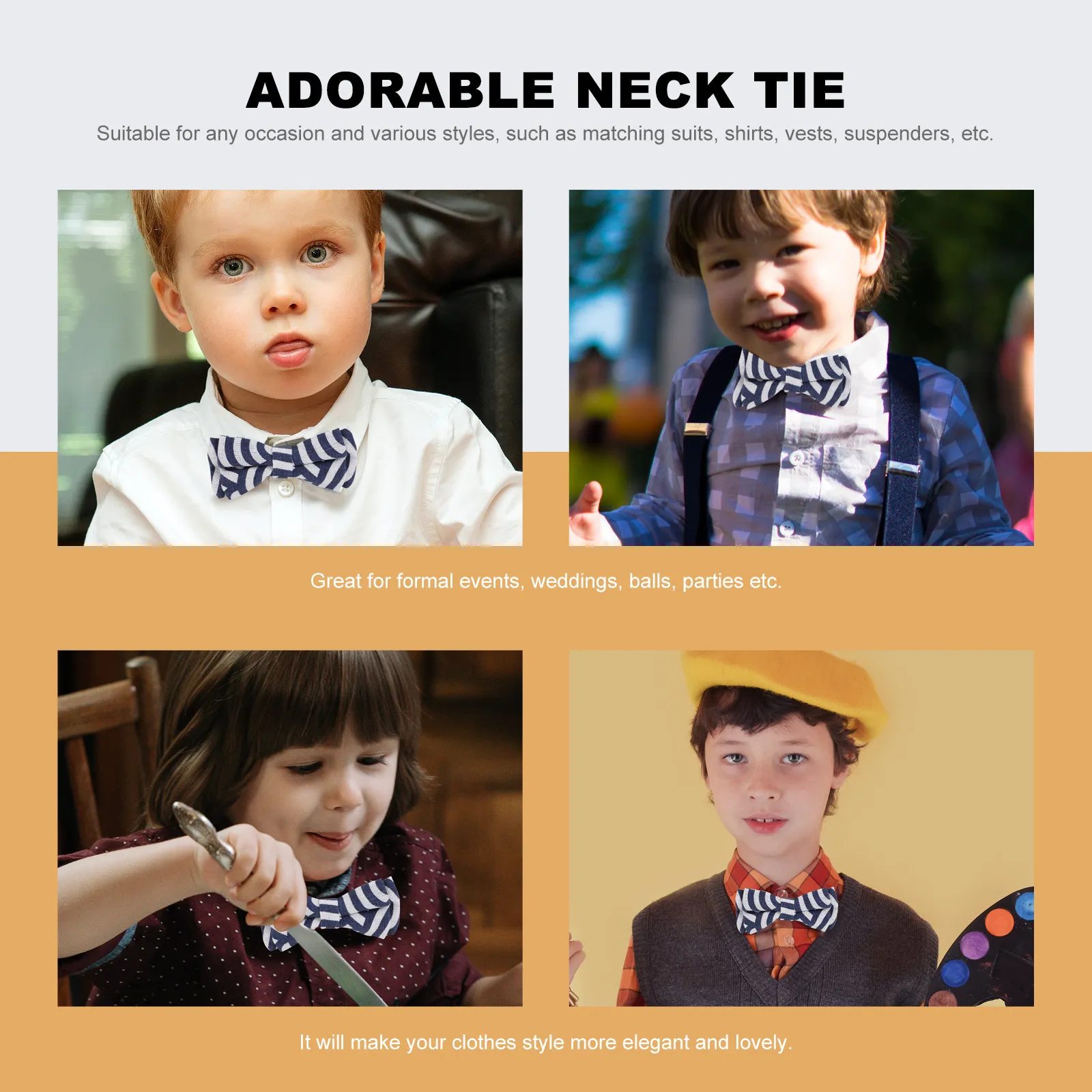 2 шт. сине-белые полосатые детские галстуки-бабочки, регулируемые, готовые к использованию, для детских костюмов, вечеринок, свадеб, школьных мероприятий, для малышей
2 шт. сине-белые полосатые детские галстуки-бабочки, регулируемые, готовые к использованию, для детских костюмов, вечеринок, свадеб, школьных мероприятий, для малышей