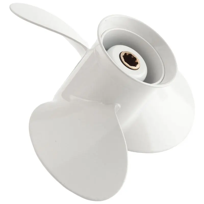9 1/4 X 9-J New Aluminum Alloy 3 Blade Outboard Propeller For 9.9-15Hp-N32R
9 1/4 X 9-J New Aluminum Alloy 3 Blade Outboard Propeller For 9.9-15Hp-N32R