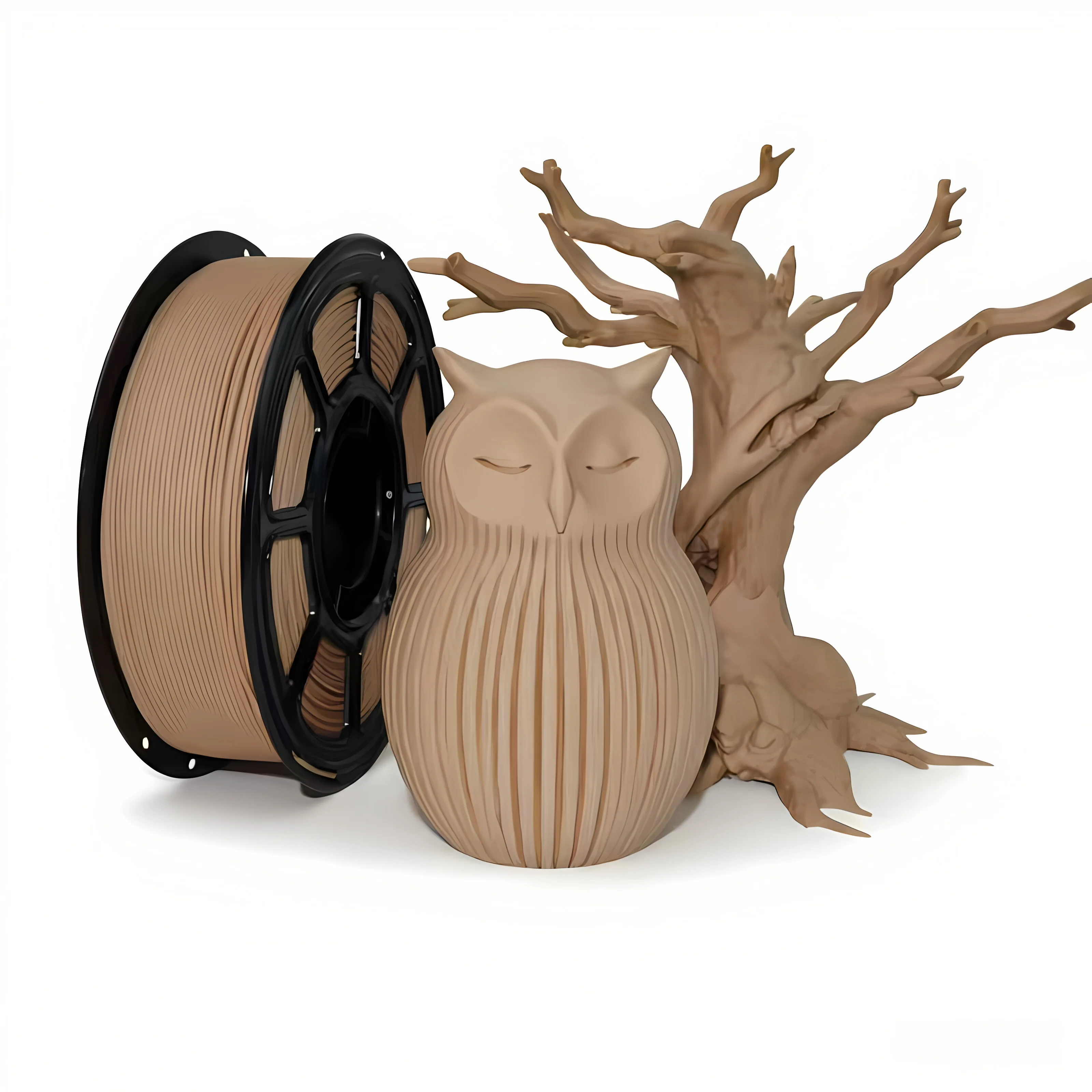 1KG PLA Wood 3D Printer Filament 1.75mm Wood Filament with Wood Powder for Bambu Lab Creality 3D Printer Consumables
1KG PLA Wood 3D Printer Filament 1.75mm Wood Filament with Wood Powder for Bambu Lab Creality 3D Printer Consumables