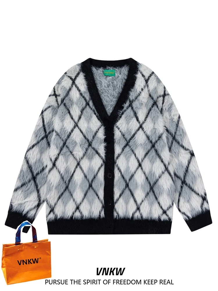 Color Blo Mink Velvet Knitted Sweater Men's Autumn Winter V-Ne Loose Fit Casual Sle Cheered Pattern Faion Brand
Color Blo Mink Velvet Knitted Sweater Men's Autumn Winter V-Ne Loose Fit Casual Sle Cheered Pattern Faion Brand