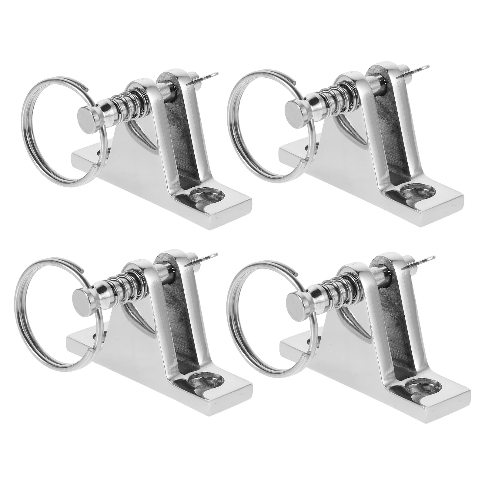 4pcs Accessories Stainless Steel Boat Rudder Clamp Hook Swivel Hinge MountBracket Durable Elegant Functional
4pcs Accessories Stainless Steel Boat Rudder Clamp Hook Swivel Hinge MountBracket Durable Elegant Functional