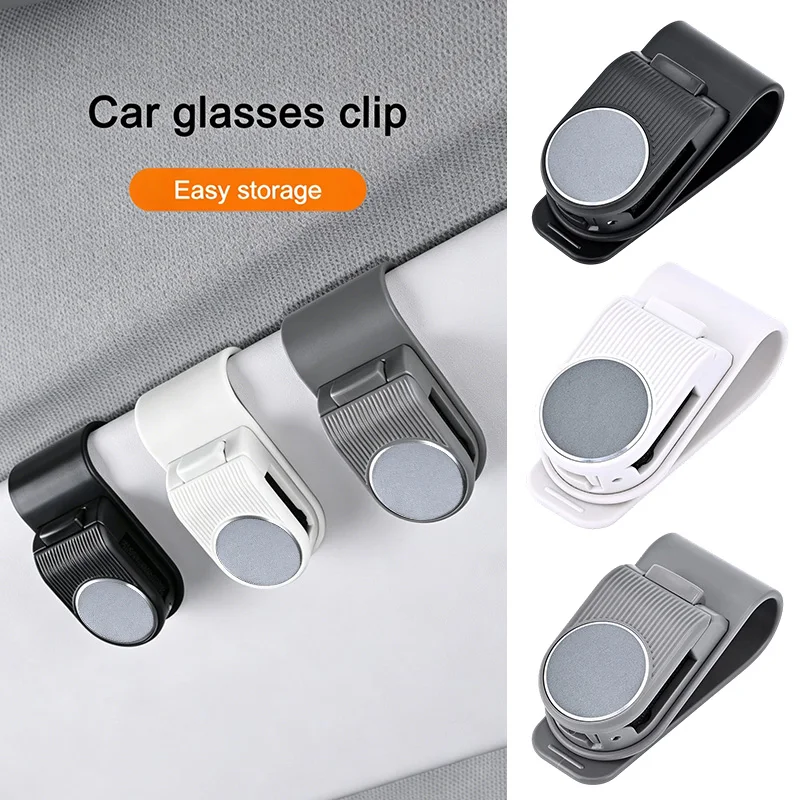 Universal 2-in-1 Car Sun Visor Plate Glasses Clip Auto Interior Multi-Use Eyeglasses Holder Sunglasses Storage Clip Accessory
Universal 2-in-1 Car Sun Visor Plate Glasses Clip Auto Interior Multi-Use Eyeglasses Holder Sunglasses Storage Clip Accessory