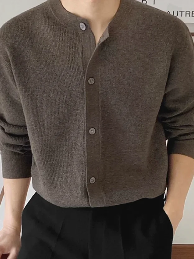 American Style Vintage Knitted Cardigan Men's round Neck Button up Sweater Jacket Casual Workwear Woolen Jacket Trendy
American Style Vintage Knitted Cardigan Men's round Neck Button up Sweater Jacket Casual Workwear Woolen Jacket Trendy
