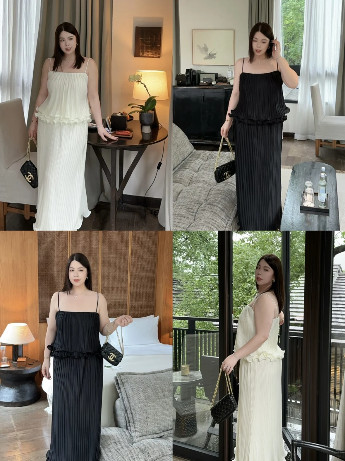 Slimming Pleated 3D Half Skirt with Lace Trim Casual High Waist Long Dress Summer Season Polyester Fiber Sleeveless Gown
Slimming Pleated 3D Half Skirt with Lace Trim Casual High Waist Long Dress Summer Season Polyester Fiber Sleeveless Gown