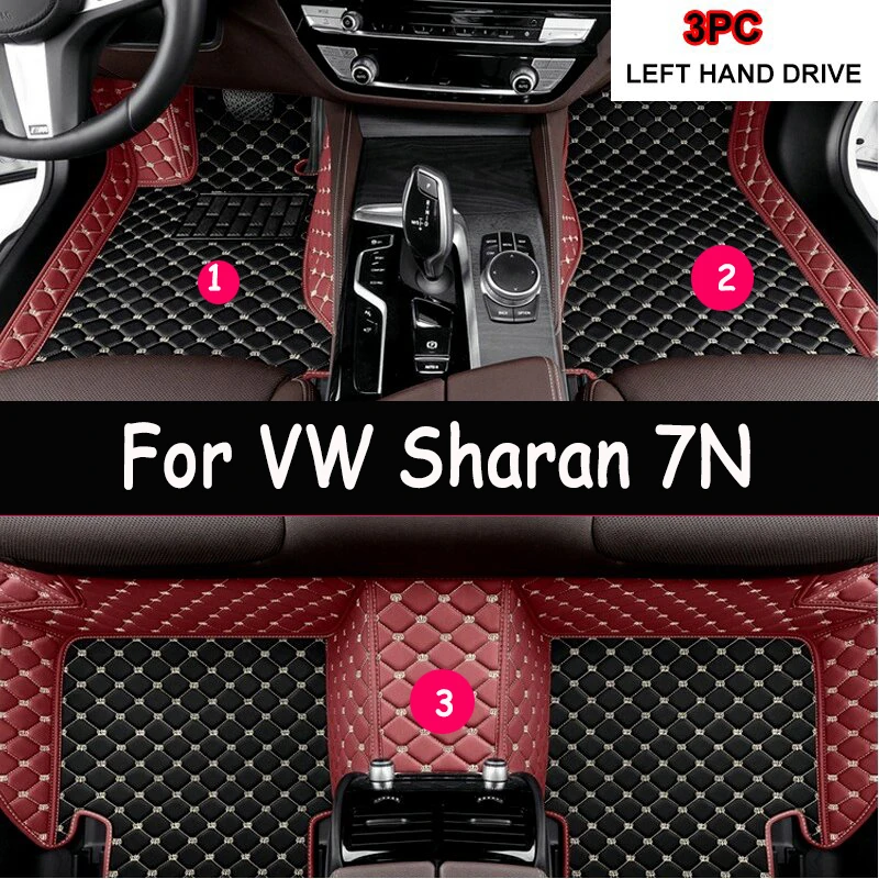 Car Floor Mats For Volkswagen VW Sharan 7N 7seat 2010~2022 Auto Leather Floor Mat Rugs Pad Interior Parts Car Accessories 2012
Car Floor Mats For Volkswagen VW Sharan 7N 7seat 2010~2022 Auto Leather Floor Mat Rugs Pad Interior Parts Car Accessories 2012