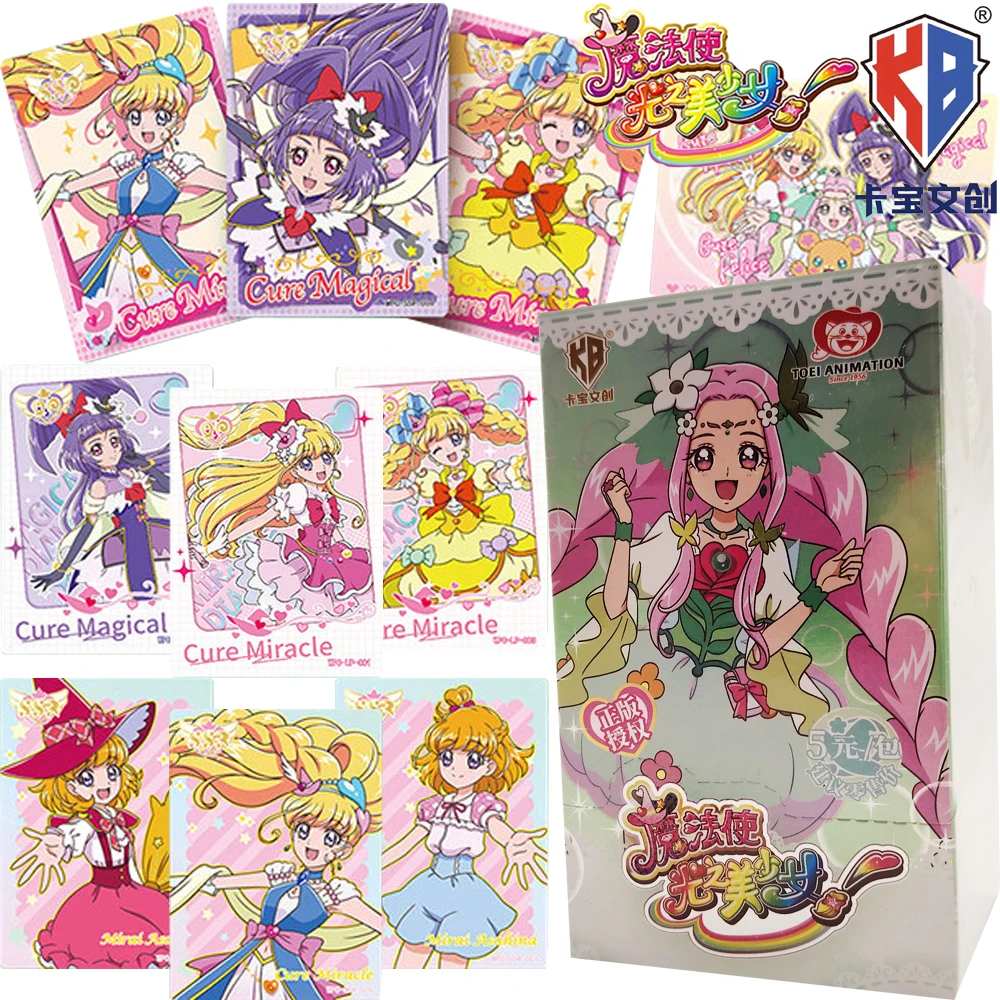 Official KABAO Pretty Cure Magical Girl Collection Cards for Children Q-version Cartoon Cute Personality Character Cards Gifts
Official KABAO Pretty Cure Magical Girl Collection Cards for Children Q-version Cartoon Cute Personality Character Cards Gifts
