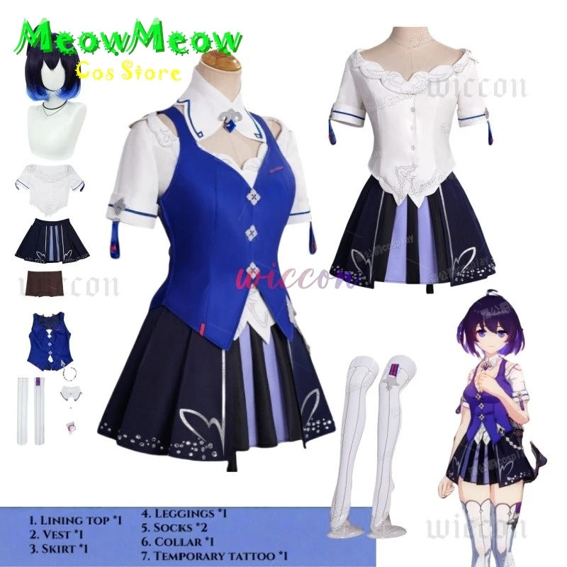 Game Honkai Impact 3rd Seele Cosplay Costume New JK Uniform Top Skirt Socks Wig Women Seele Vollerei Set Halloween Carnival
Game Honkai Impact 3rd Seele Cosplay Costume New JK Uniform Top Skirt Socks Wig Women Seele Vollerei Set Halloween Carnival
