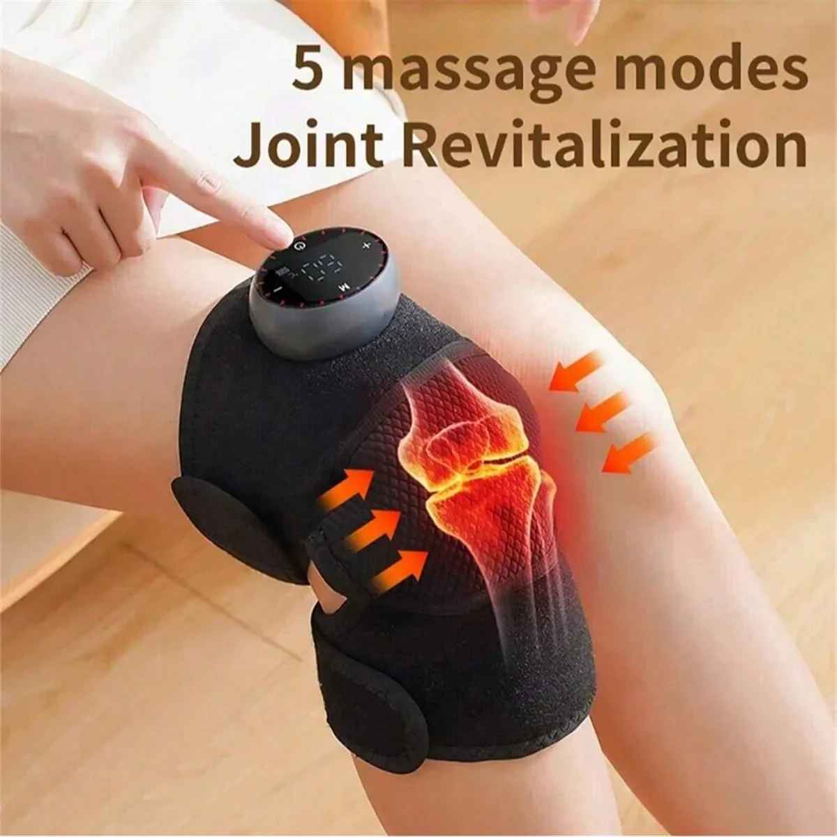 1 Rechargeable Heated Knee Massager, Adjustable 3D Fully Heated Knee Pad With Heating Mode And Adjustable Vibration
1 Rechargeable Heated Knee Massager, Adjustable 3D Fully Heated Knee Pad With Heating Mode And Adjustable Vibration