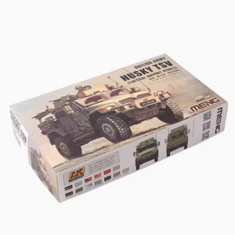 Meng British Army Husky TSV(Tactical Support Vehicle) Model VS-009 1/35 SuperWar Assembly Model Kit
Meng British Army Husky TSV(Tactical Support Vehicle) Model VS-009 1/35 SuperWar Assembly Model Kit
