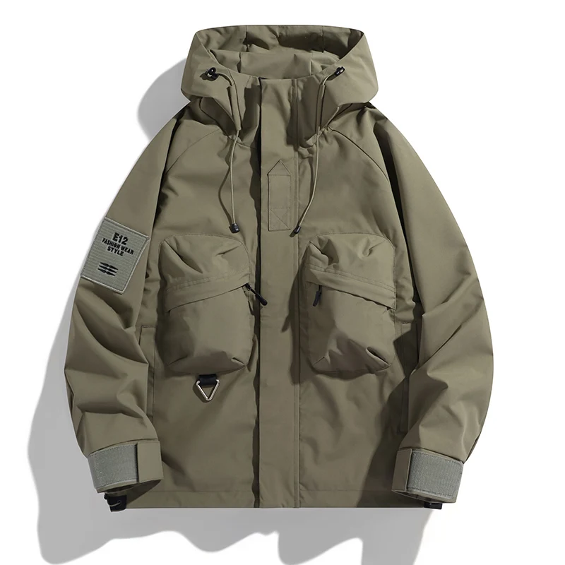 Man Black Windbreaker Windproof Waterproof For 2024 Spring Autumn Zip Up Jacket Men's Streetwear Bomber Clothes OverSize 2XL 3XL
Man Black Windbreaker Windproof Waterproof For 2024 Spring Autumn Zip Up Jacket Men's Streetwear Bomber Clothes OverSize 2XL 3XL