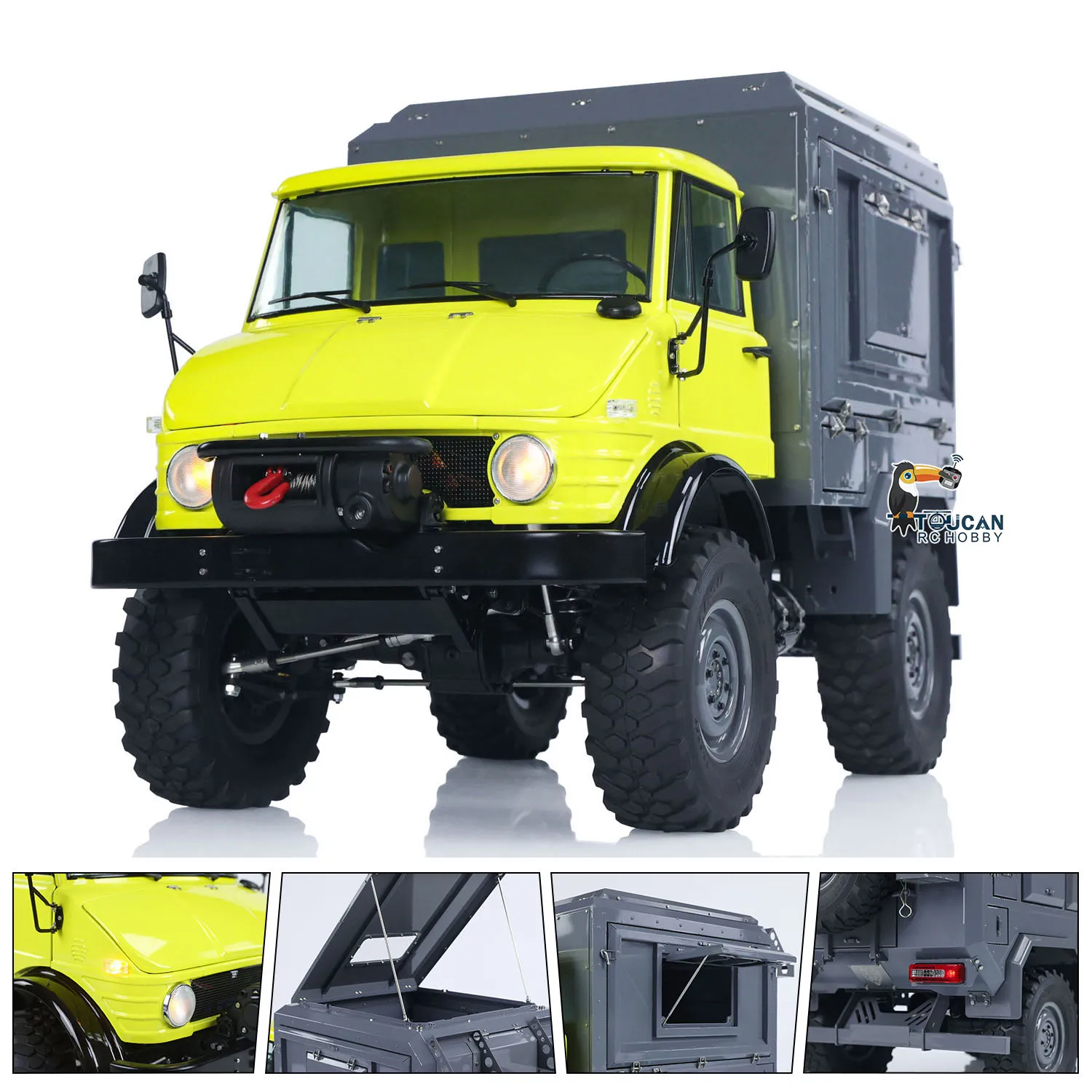 Toy LESU 1/10 RC Off-Road 4X4 U406 Vehicles Painted Assembled Radio Control Car Toucan Mini Trucks Sound Light for Boys
Toy LESU 1/10 RC Off-Road 4X4 U406 Vehicles Painted Assembled Radio Control Car Toucan Mini Trucks Sound Light for Boys