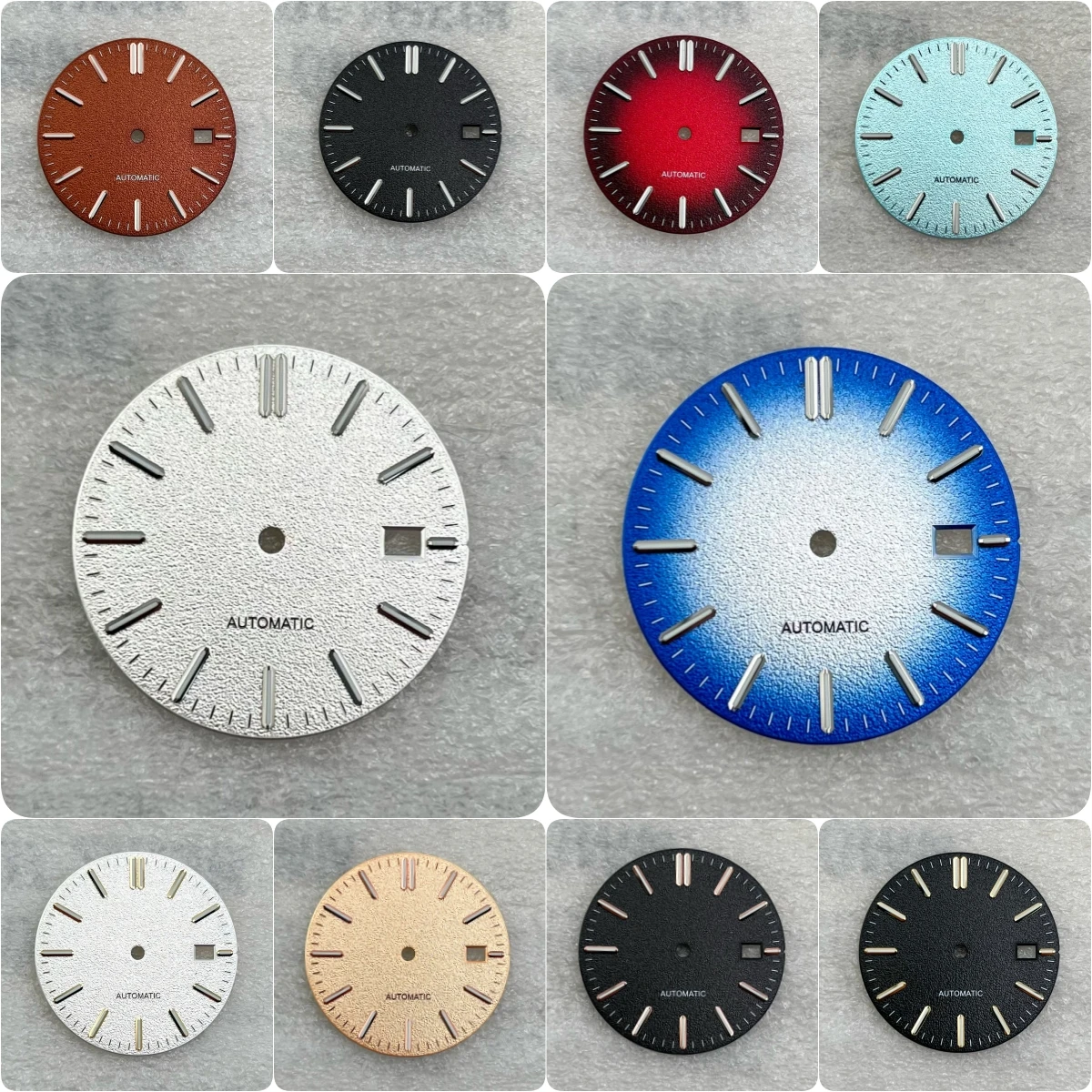 31.8mm No Logo Dial Spark Pattern Fit NH35 Automatic Movement Green Luminous Custom Logo Watch Modification Accessories
31.8mm No Logo Dial Spark Pattern Fit NH35 Automatic Movement Green Luminous Custom Logo Watch Modification Accessories