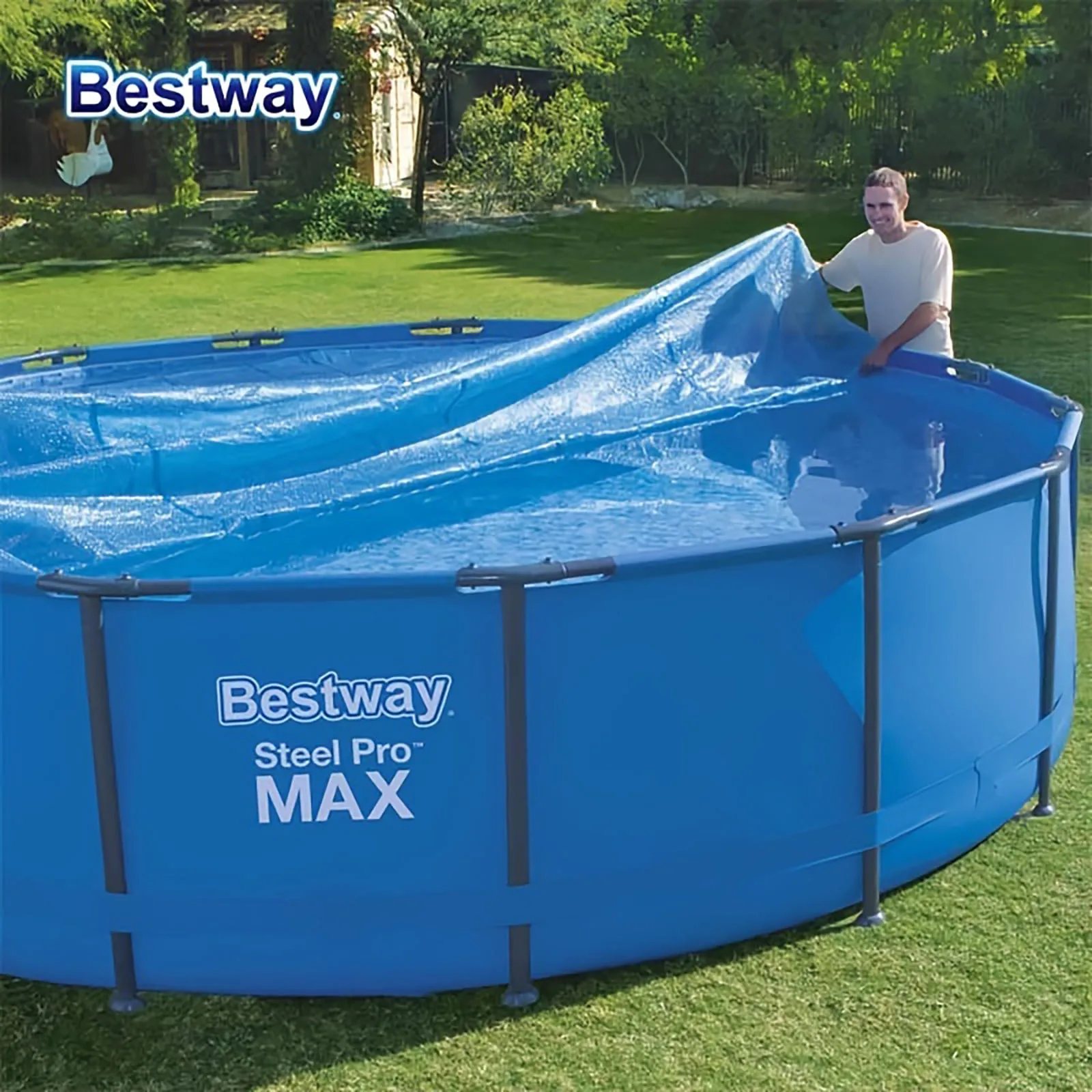 Bestway 58242/58241 Solar Pool Covers, Insulated Pool Covers, Pool Solar Blankets, Insulated Pool Wate
Bestway 58242/58241 Solar Pool Covers, Insulated Pool Covers, Pool Solar Blankets, Insulated Pool Wate