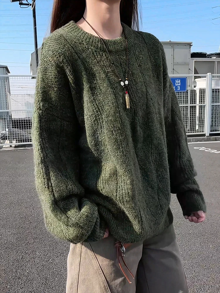 Мужской утепленный свитер Cleanfit из толстого трикотажа с узором «косы», свободного кроя, для осени и зимы, как базовый слой
Мужской утепленный свитер Cleanfit из толстого трикотажа с узором «косы», свободного кроя, для осени и зимы, как базовый слой