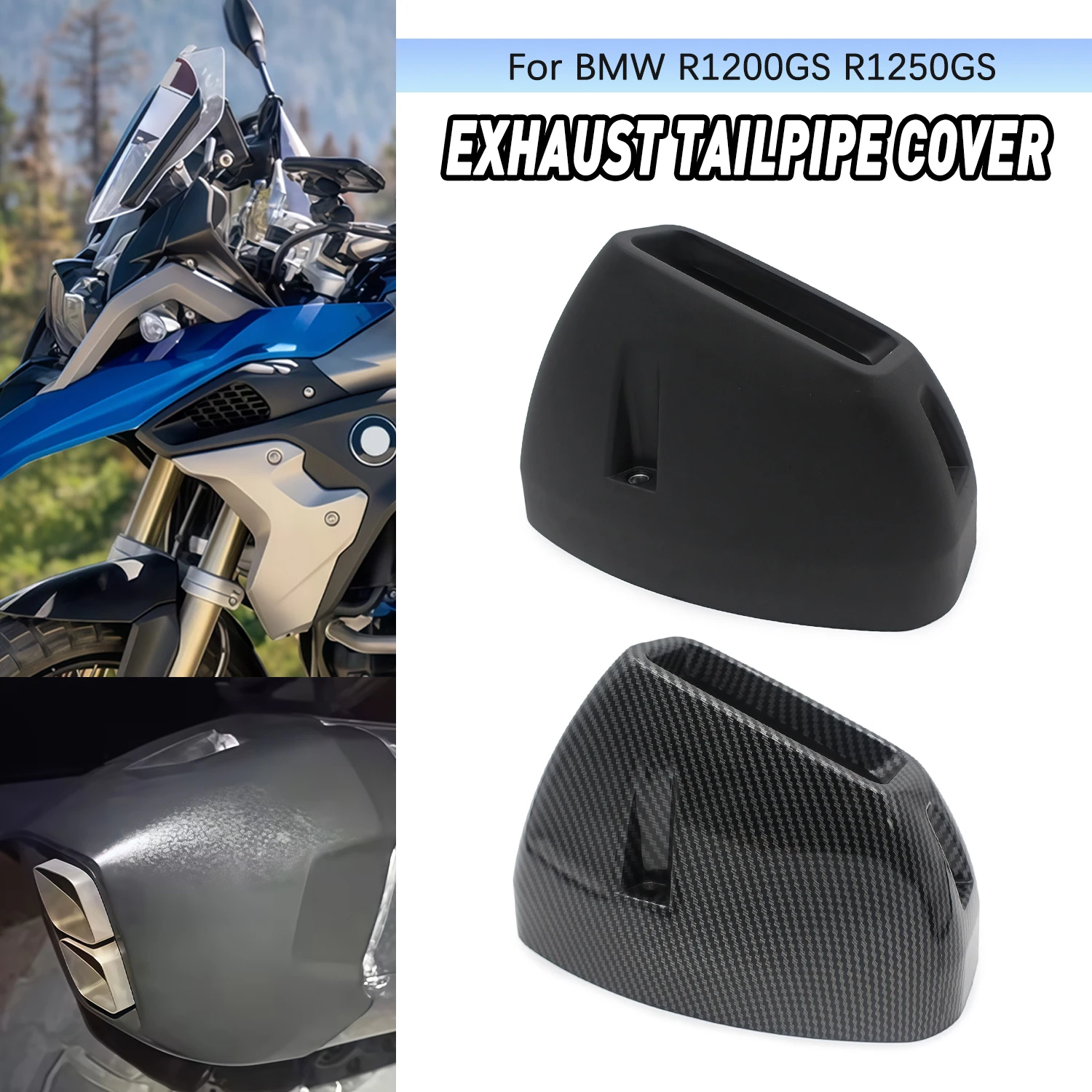 Rear Trim Exhaust Tail Cap Exhaust Pipe Exhaust Pipe End Cover Protector For BMW R1200GS R1250GS ADV 2013-2022 2023 2024 2025
Rear Trim Exhaust Tail Cap Exhaust Pipe Exhaust Pipe End Cover Protector For BMW R1200GS R1250GS ADV 2013-2022 2023 2024 2025