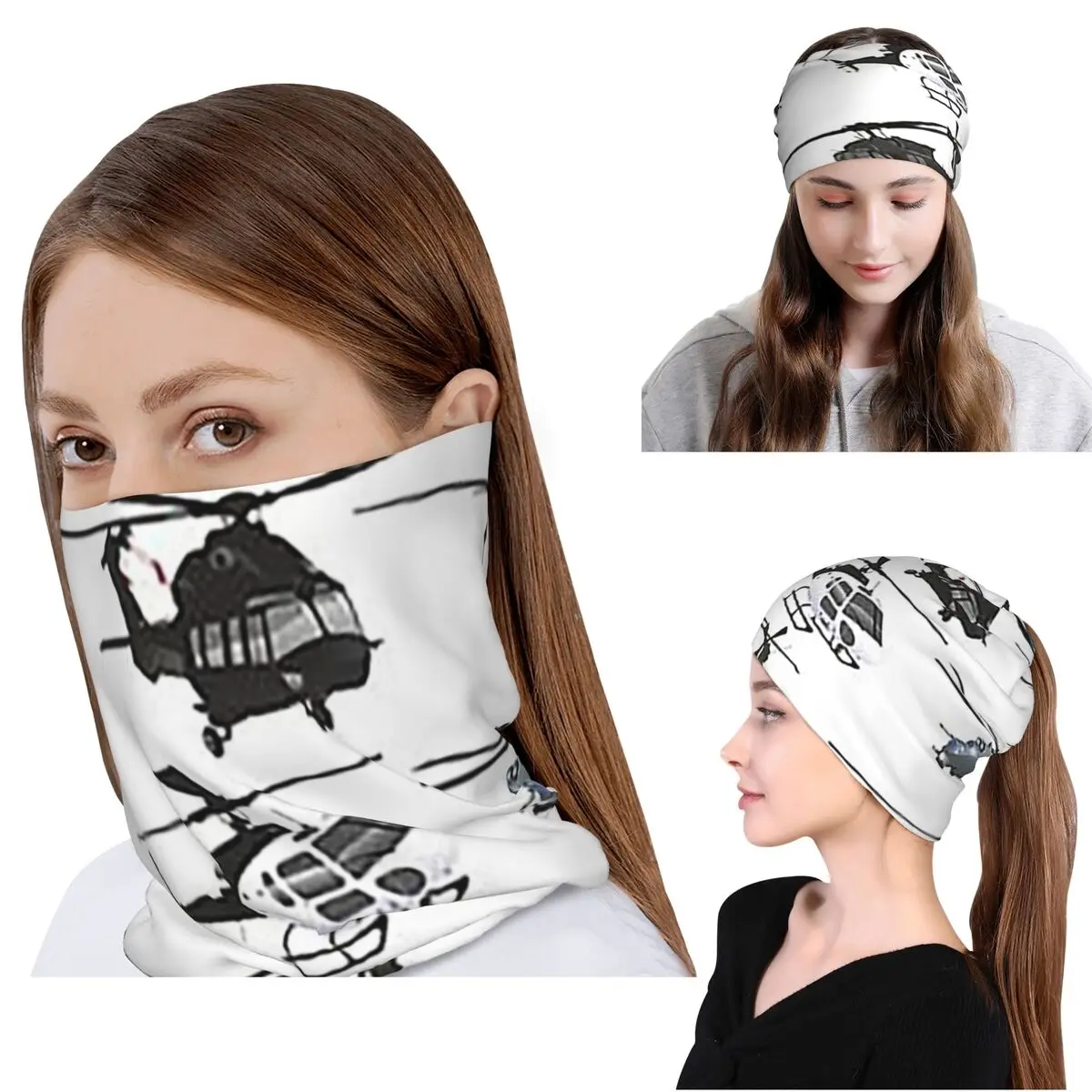 Multiple Helicopters Bandana Neck Gaiter Magic Scarf Multi-use Face Mask Beanies Hat for Men Women Adult Breathable
Multiple Helicopters Bandana Neck Gaiter Magic Scarf Multi-use Face Mask Beanies Hat for Men Women Adult Breathable