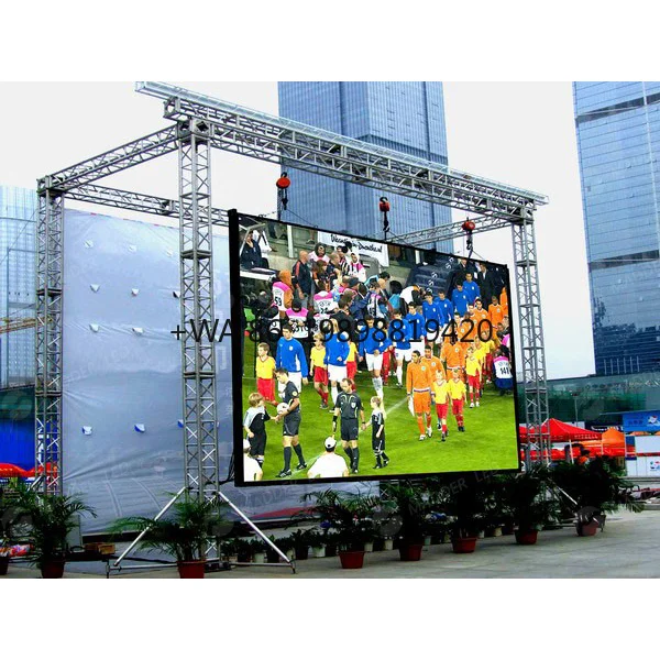 Outdoor HD Full Color Rental LED Display P4.8 P3.9 P2.6 for Stage Background Exhibition Advertising Large Screen
Outdoor HD Full Color Rental LED Display P4.8 P3.9 P2.6 for Stage Background Exhibition Advertising Large Screen
