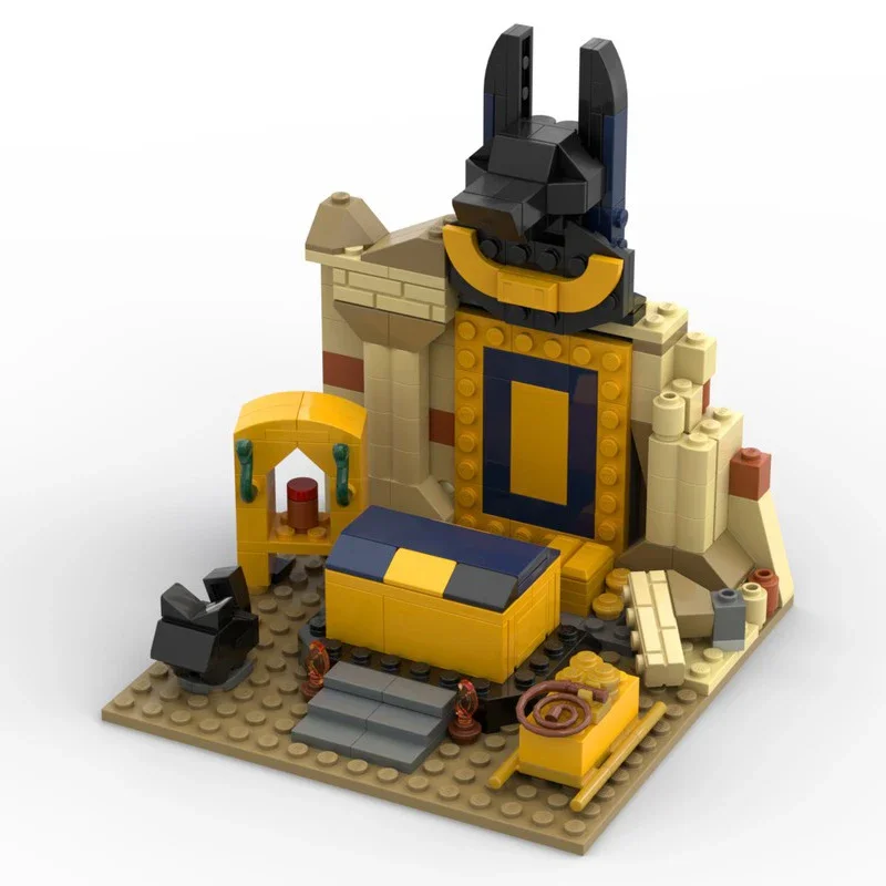 277pcs MOC Pharaoh Tomb Modular Building Collection DIY Building Blocks Christmas Gifts Living Room Decoration Toys
277pcs MOC Pharaoh Tomb Modular Building Collection DIY Building Blocks Christmas Gifts Living Room Decoration Toys