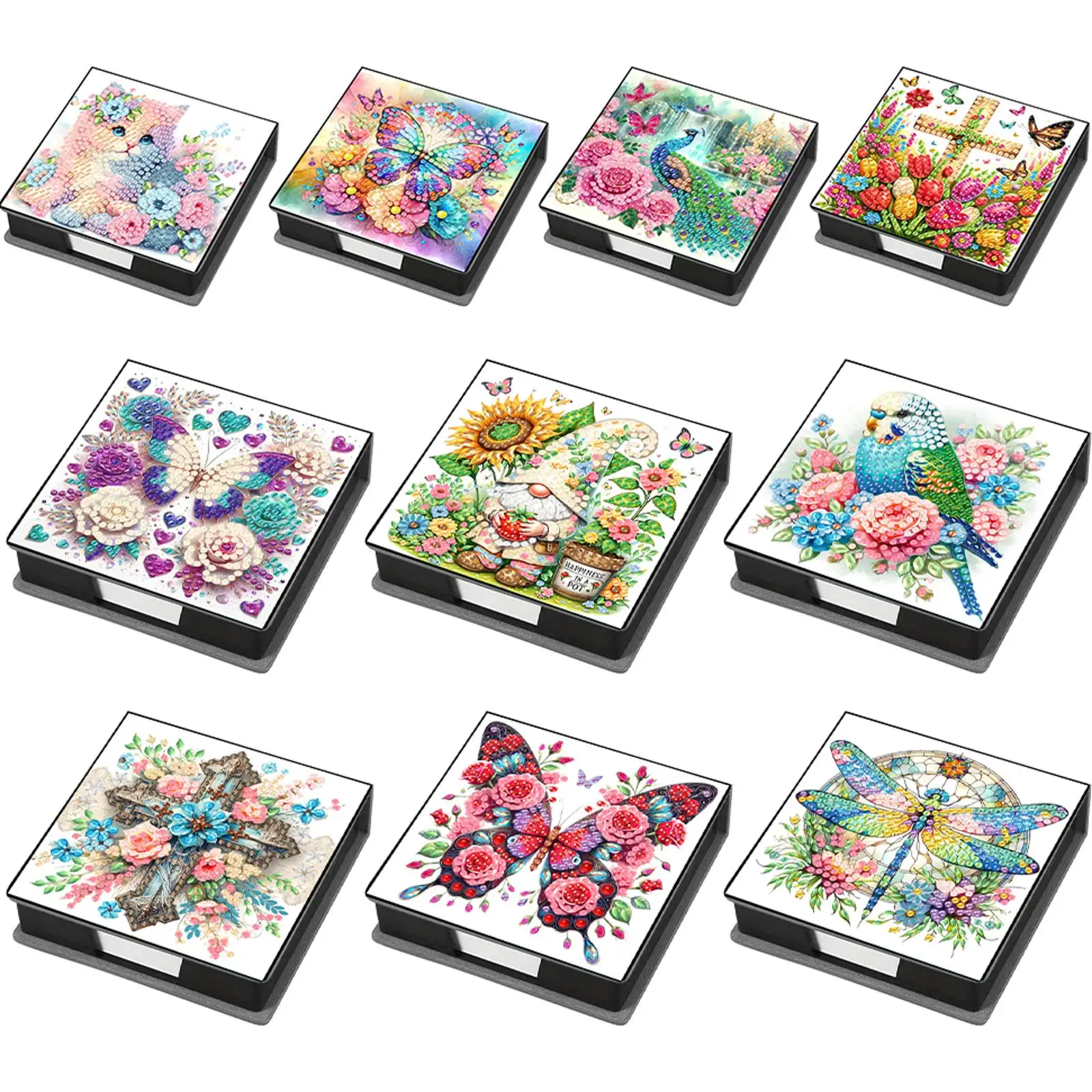 Sticky Note Holder Diamond Art Diamond Painting Memo Pad DIY Diamond Art Kit for Office Desk
Sticky Note Holder Diamond Art Diamond Painting Memo Pad DIY Diamond Art Kit for Office Desk