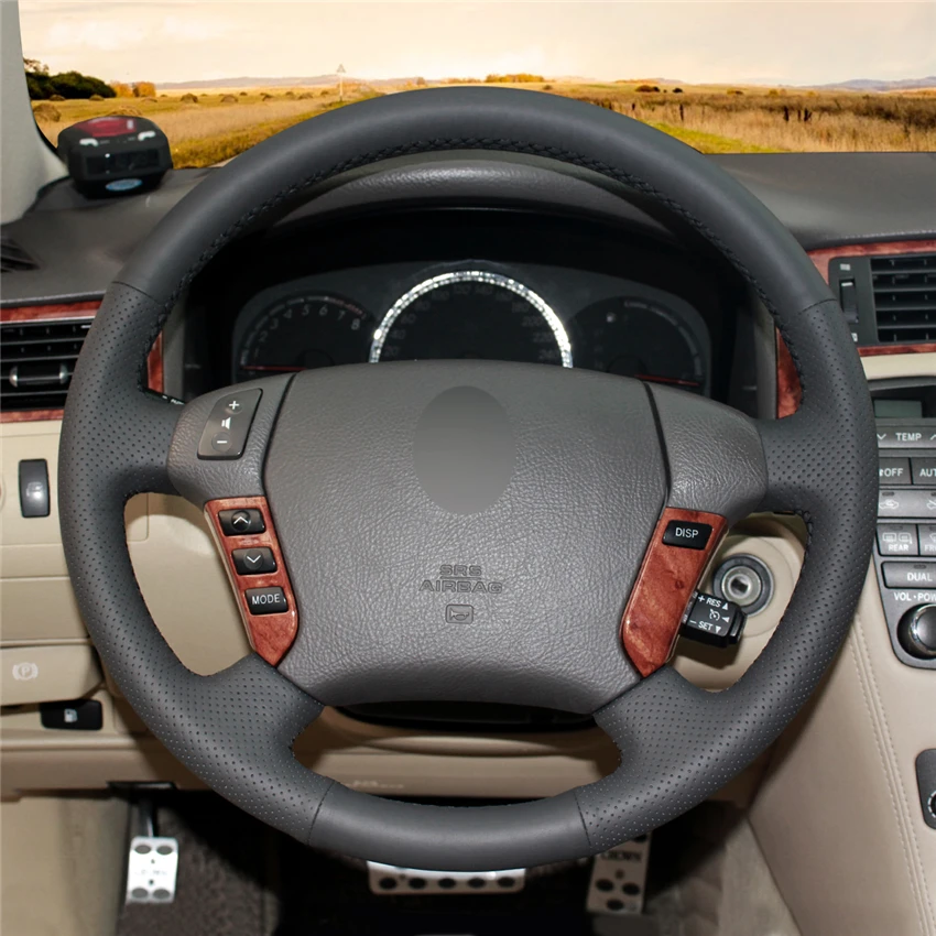 DIY Hand-Stitched Non-slip Leather Steering Wheel Cover Wrap for Toyota Crown 2006-2009 Interior Accessories
DIY Hand-Stitched Non-slip Leather Steering Wheel Cover Wrap for Toyota Crown 2006-2009 Interior Accessories