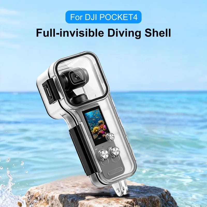 50m Underwater Diving Waterproof Case For DJI Osmo Pocket 4 Gimbal Camera Protective Shell Pocket 4 Camera Accessories
50m Underwater Diving Waterproof Case For DJI Osmo Pocket 4 Gimbal Camera Protective Shell Pocket 4 Camera Accessories