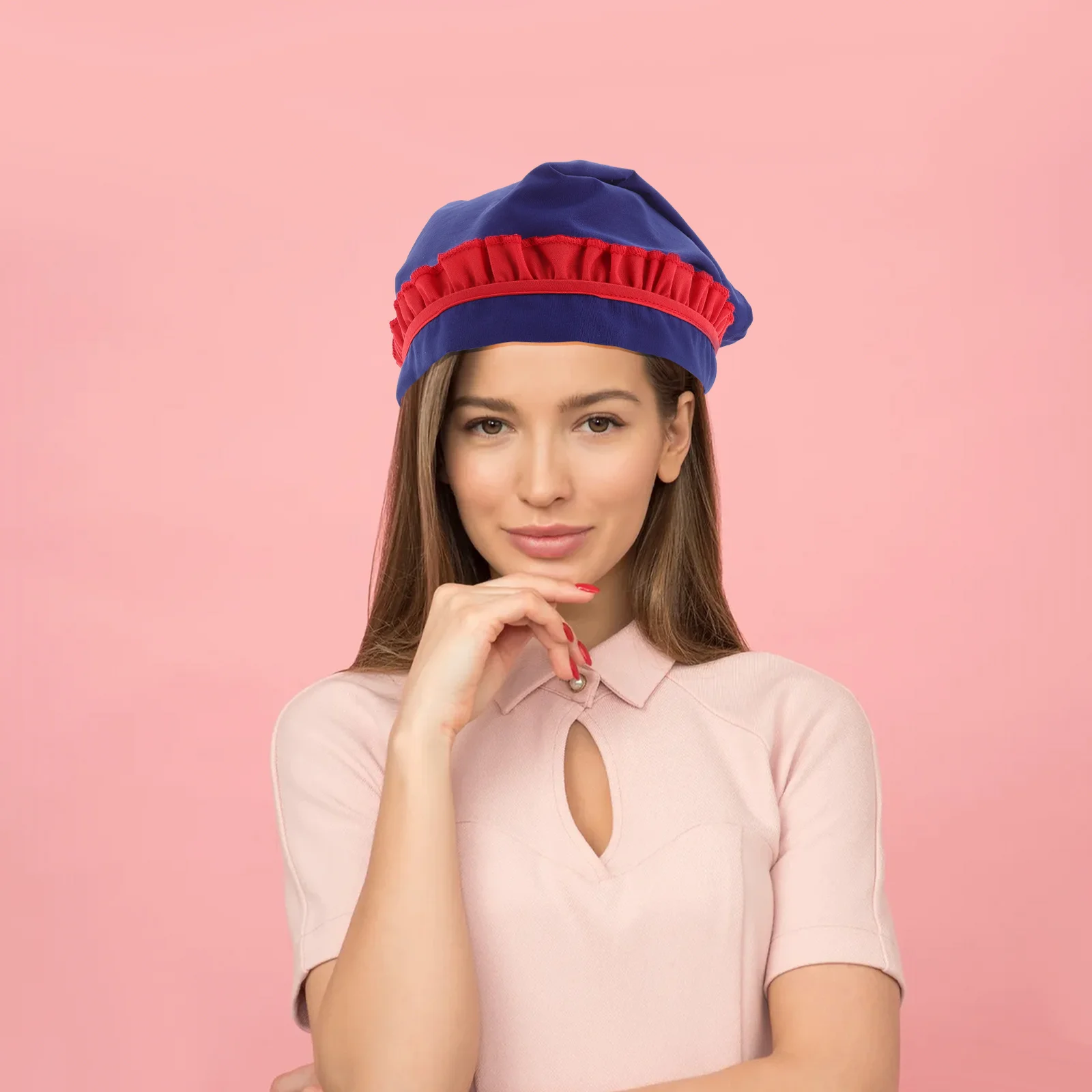 Adjustable Triangular Headscarf for Women Chef Baking Kitchen Hair Cover with Lace Trim Cooking Headband Bandana Waitress Hair
Adjustable Triangular Headscarf for Women Chef Baking Kitchen Hair Cover with Lace Trim Cooking Headband Bandana Waitress Hair