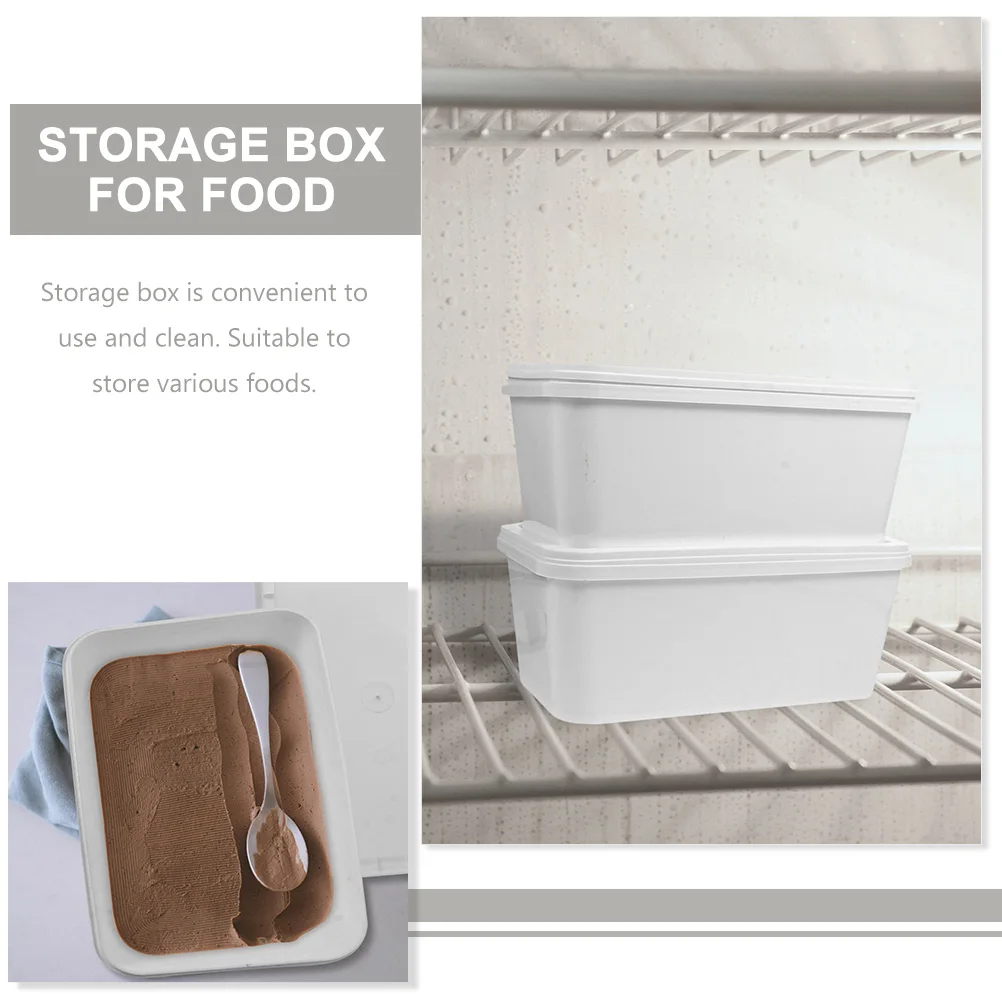 Ice Cream Box Freezer Containers Quart Food Preservation Storage Tubs PP Reusable Kitchen Sealed Dustproof Tub Container Dessert
Ice Cream Box Freezer Containers Quart Food Preservation Storage Tubs PP Reusable Kitchen Sealed Dustproof Tub Container Dessert