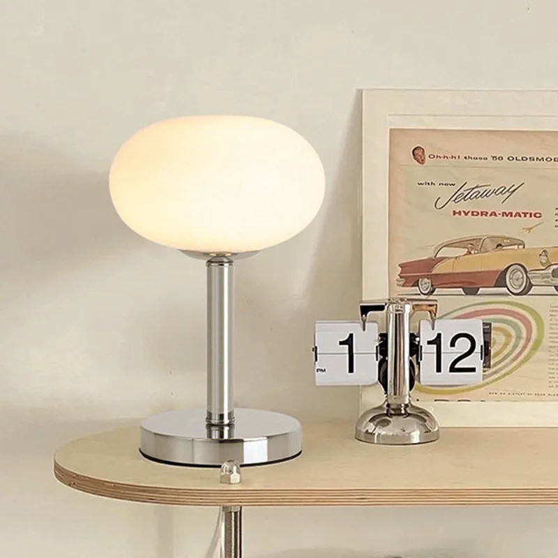 Lollipop Table Lamp Medieval Cream Glass Light Living Room Bedroom Study Simple Atmosphere Retro Glass Standing Lamp Home Decor
Lollipop Table Lamp Medieval Cream Glass Light Living Room Bedroom Study Simple Atmosphere Retro Glass Standing Lamp Home Decor