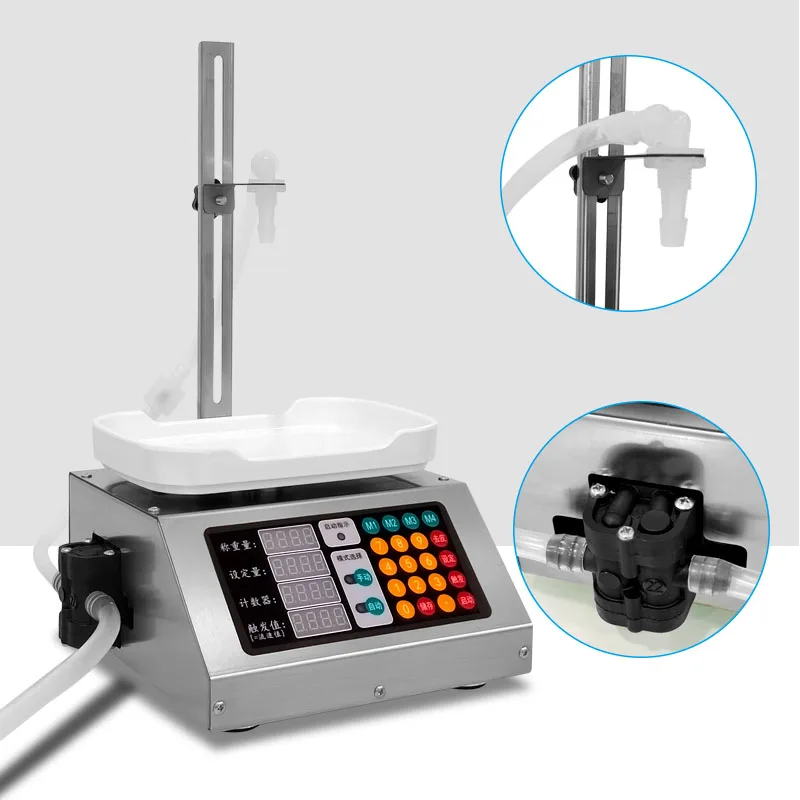 Commercial Liquid Filling Machine Quantitative Liquid Essential Oil Filling Machine Oil Water Drink Wine Juice Filler
Commercial Liquid Filling Machine Quantitative Liquid Essential Oil Filling Machine Oil Water Drink Wine Juice Filler