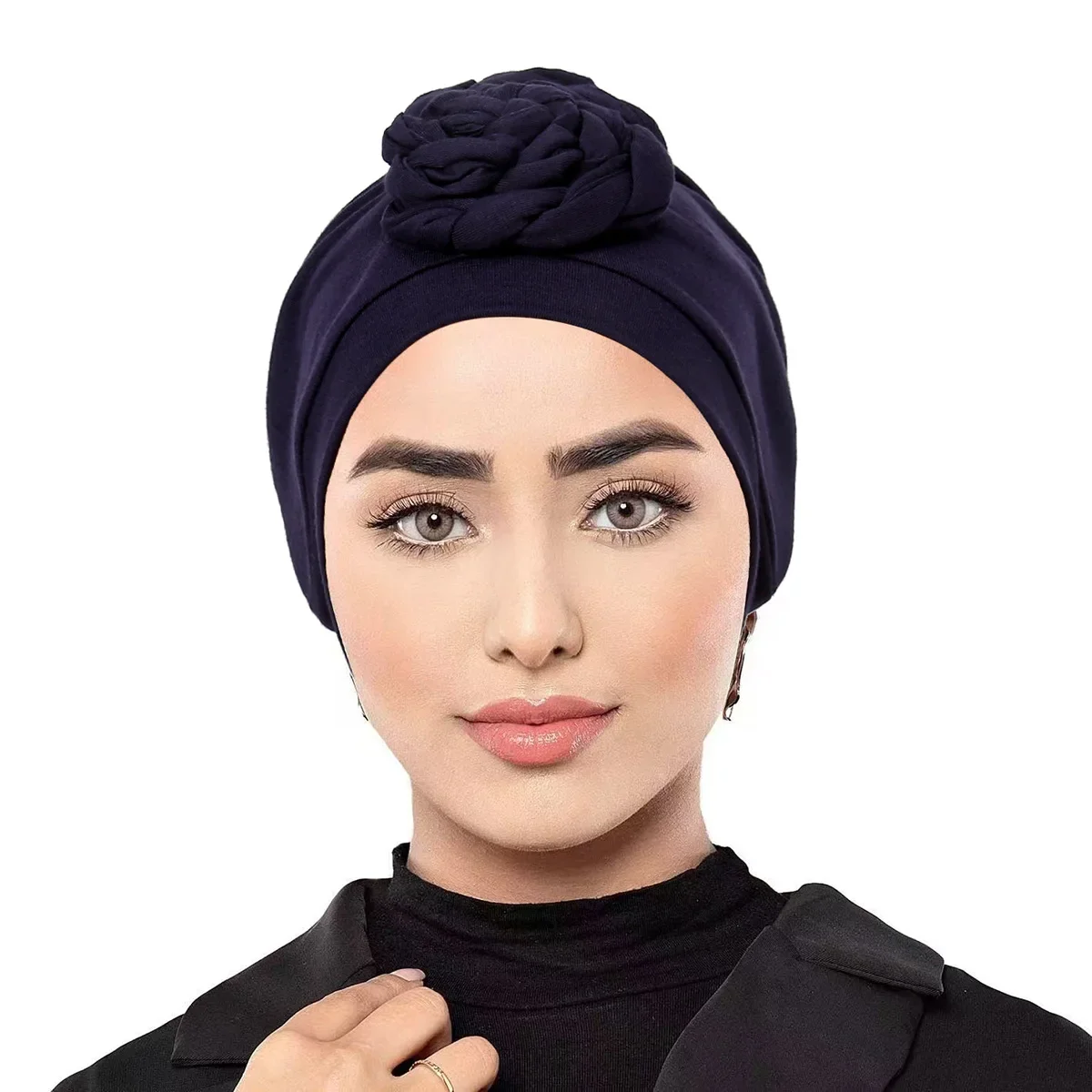 New Women Pre-Tied Twist Knot Turban Hat Vintage Solid Color Bonnet Head Wrap Beanies Headscarf Chemo Cap Hair Loss Muslim Hijab
New Women Pre-Tied Twist Knot Turban Hat Vintage Solid Color Bonnet Head Wrap Beanies Headscarf Chemo Cap Hair Loss Muslim Hijab