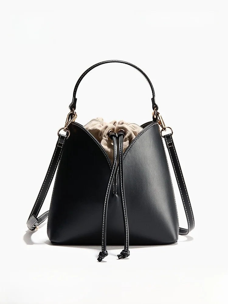 H&M Summer New Women's Bucket Bag Crossbody Handbag Fashionable Practical Daily Use Leather Bag 1323882
H&M Summer New Women's Bucket Bag Crossbody Handbag Fashionable Practical Daily Use Leather Bag 1323882