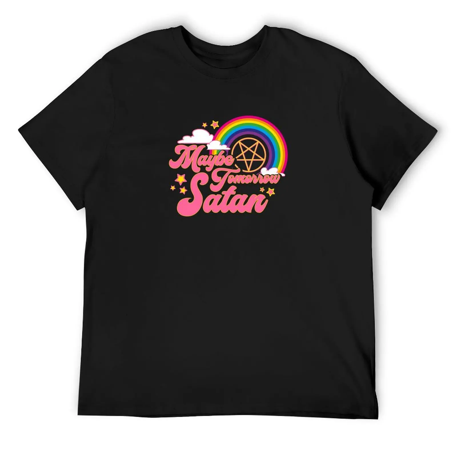 Maybe Tomorrow Satan T-Shirt man t shirt essential t shirt blanks summer tops oversized t shirt men
Maybe Tomorrow Satan T-Shirt man t shirt essential t shirt blanks summer tops oversized t shirt men