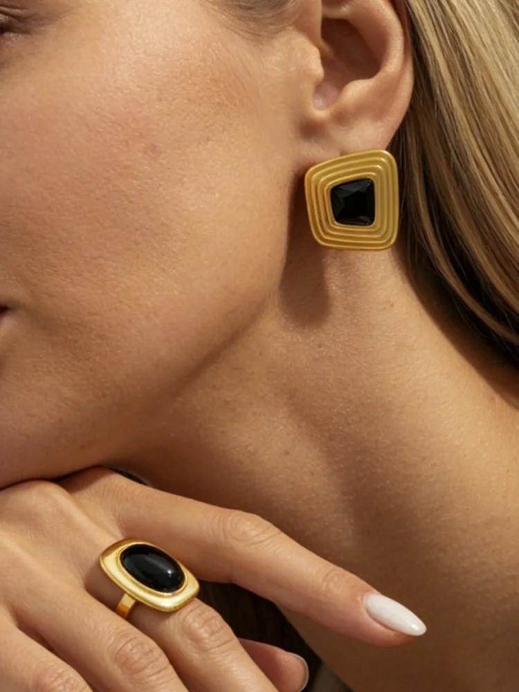 Модное геометрическое кольцо из смолы с нерегулярным квадратным узором, регулируемое, из сплава, для повседневной носки, свадьбы, свидания, путешествий
Модное геометрическое кольцо из смолы с нерегулярным квадратным узором, регулируемое, из сплава, для повседневной носки, свадьбы, свидания, путешествий