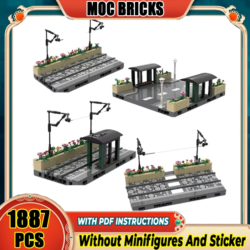 Street View Model Moc Building Blocks Modular Tram Tracks Straight Standard Technology Modular Brick DIY Assembly Toy Gifts
Street View Model Moc Building Blocks Modular Tram Tracks Straight Standard Technology Modular Brick DIY Assembly Toy Gifts