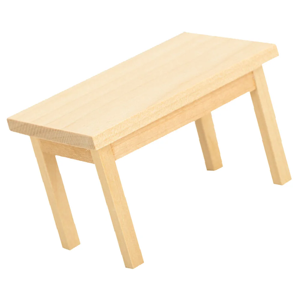 Mini Dollhouse Wooden Table Home Decor Miniature Furniture Accessories Miniatures
Mini Dollhouse Wooden Table Home Decor Miniature Furniture Accessories Miniatures