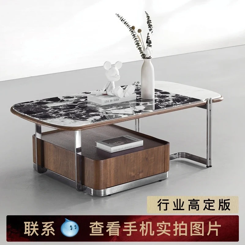 X-S Marble coffee table living room home new light luxury high-end walnut coffee table
X-S Marble coffee table living room home new light luxury high-end walnut coffee table