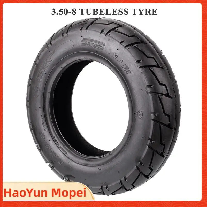 Durable 3.50-8 Tubeless Motorcycle Tires, Ideal Replacement Accessories for 8-Inch Wheels
Durable 3.50-8 Tubeless Motorcycle Tires, Ideal Replacement Accessories for 8-Inch Wheels